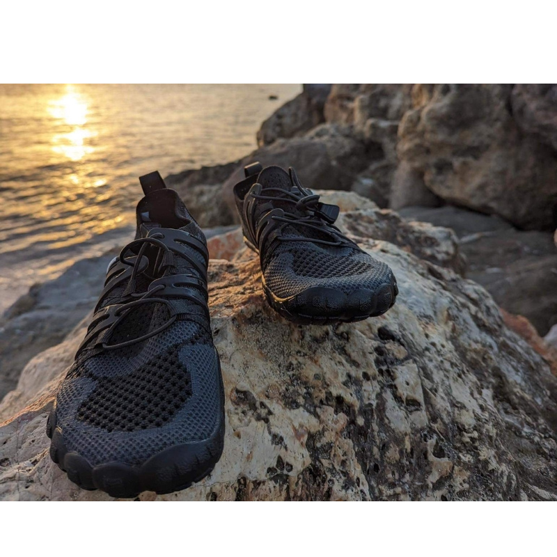 Naturehike športové topánky do vody - čierne